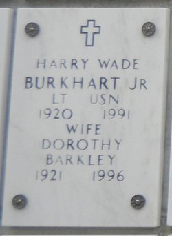 Dorothy <I>Barkley</I> Burkhart 