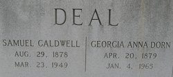 Samuel Caldwell Deal 