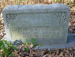 Martha Lois Vaughan 