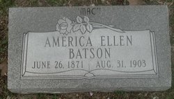 America Ellen <I>Laney</I> Batson 