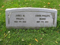 Emma <I>Phillips</I> Alkire 