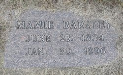 Mamie M Barkley 