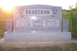 Dallas Hershel Bradshaw 