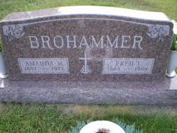 Amanda M <I>Ernst</I> Brohammer 