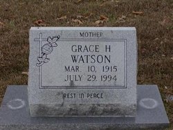 Grace H <I>Huskey</I> Watson 