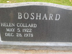 Helen <I>Collard</I> Boshard 