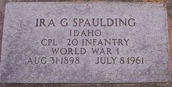 Ira George Spaulding 