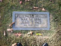 Josiephine “Josie” <I>Skelton</I> Hollis 