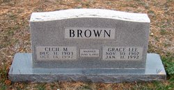 Gracie Lee <I>Cranston</I> Brown 