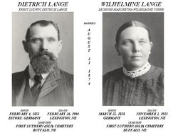 Leonore Margretha Wilhelmine <I>Tonne</I> Lange 