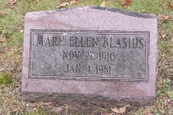 Mary Ellen <I>Williams</I> Blasius 