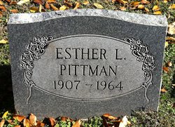 Esther L Pittman 