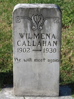 Wilmena W. <I>Grindstaff</I> Calahan 
