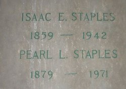 Isaac Edwin “Ike” Staples Sr.