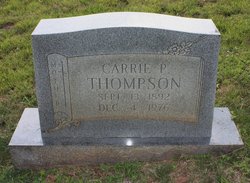 Carrie C <I>Penland</I> Thompson 