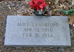 Alice L Lankford 