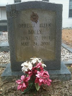 Ophelia Allen Boley 