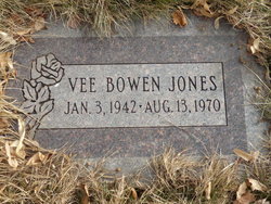 Carolyn Vee <I>Bowen</I> Jones 