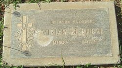 Miriam M Burke 