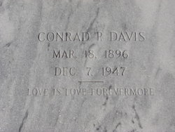 Conrad P Davis 