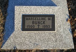 Marcelline Mary <I>Hagel</I> Bunck 
