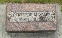 Gertrude M. <I>Burns</I> Abbey 