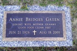 Annie <I>Bridges</I> Green 