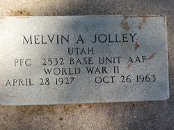 Melvin A Jolley 