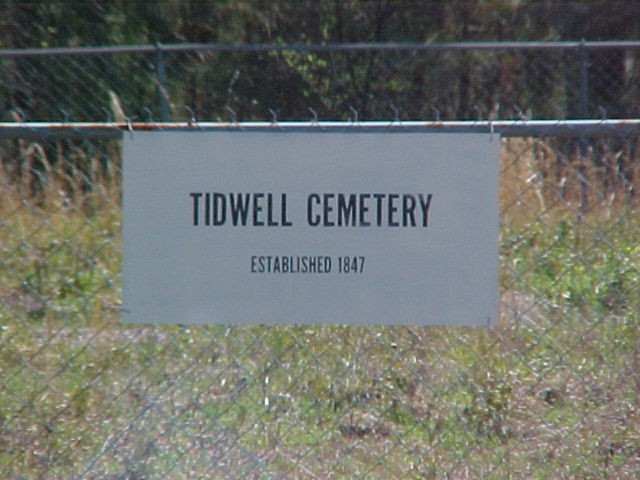 Tidwell Family Cemetery