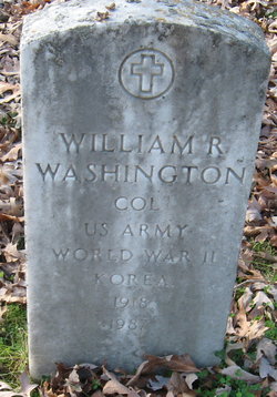 Col William Rhinehart Washington 