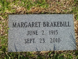 Margaret Brakebill 