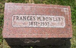 Frances <I>Miller</I> Bowlsby 
