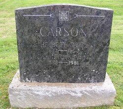 Carrie Gertrude <I>Kelly</I> Carson 
