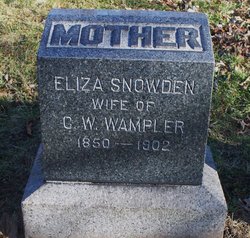 Mary Eliza <I>Snowden</I> Wampler 