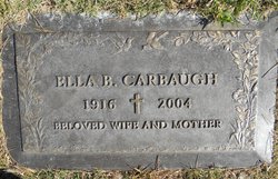 Ella B <I>Rhodes</I> Carbaugh 
