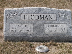 Lorraine E. <I>Lampshire</I> Flodman 