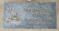 Ida May <I>Barrett</I> Stout Meador 