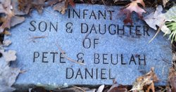 Infant Daughter Daniel 