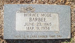 Horace Mode Barbee 
