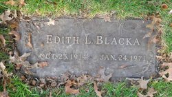 Edith <I>George</I> Blacka 