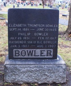 Elizabeth <I>Thompson</I> Bowler 