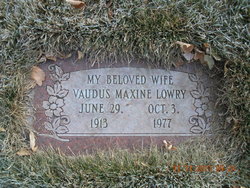 Vaudus Maxine <I>Park</I> Lowry 