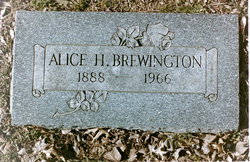 Mary Alice <I>Henry</I> Brewington 