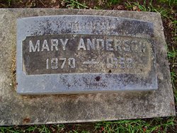 Mary <I>Jonsson</I> Anderson 