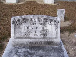 Beulah M. <I>Jones</I> Hill 