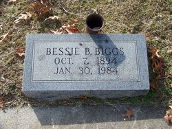 Bessie Mae <I>Bass</I> Biggs 