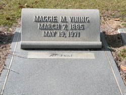 Margaret “Maggie” <I>Mitchell</I> Vining 