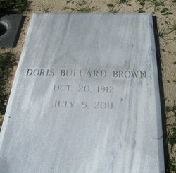 Doris <I>Bullard</I> Brown 