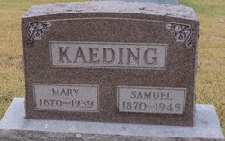 Mary <I>Krause</I> Kaeding 