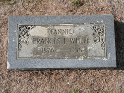 Frances “Fannie” <I>Loomis</I> White 